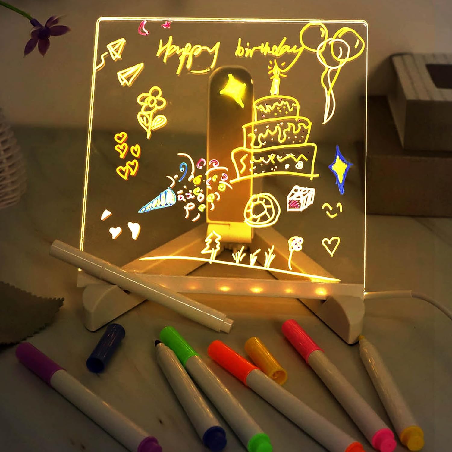 LED WRITING TABLET WT2501 لوح كتابة مضيء مقاس صغير ,Desktop Accessories