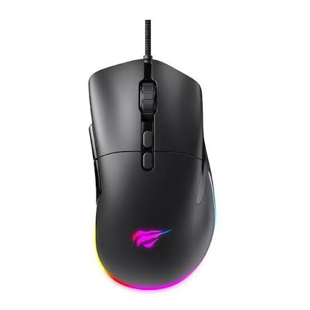 MOUSE GAMING HAVIT GAME NOTE MS954 RGB BACKLIT PROGRAMMABLE  UP TO 12000DPI ,Mouse