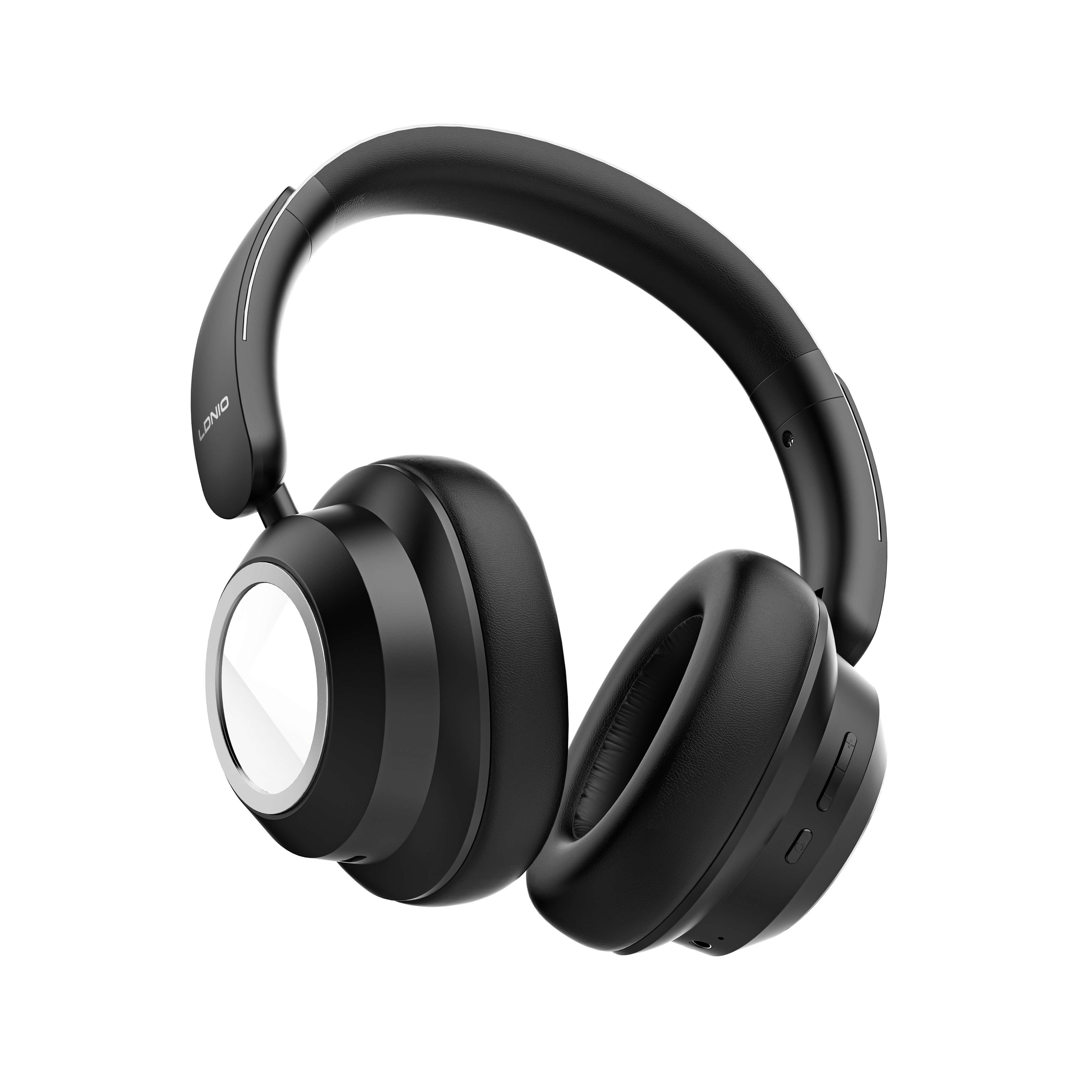 HEADSET BLUETOOTH LDNIO H01 ON-EAR ANC RGB DYNAMIC LIGHTING CLEAR CALL QUALITY ,Headphones & Mics