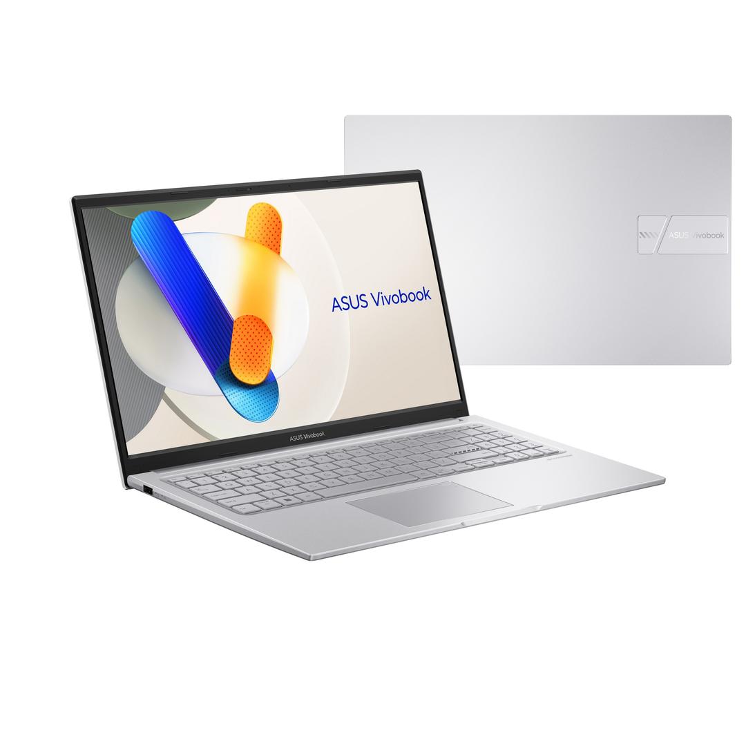NOTEBOOK ASUS VIVOBOOK X1504VA-BQ3662 I3 1315U UP TO 4.5GHz 10M 8G DDR4 SSD 512 VGA INTEL 15.6 COOL SILVER ,Laptop Pc