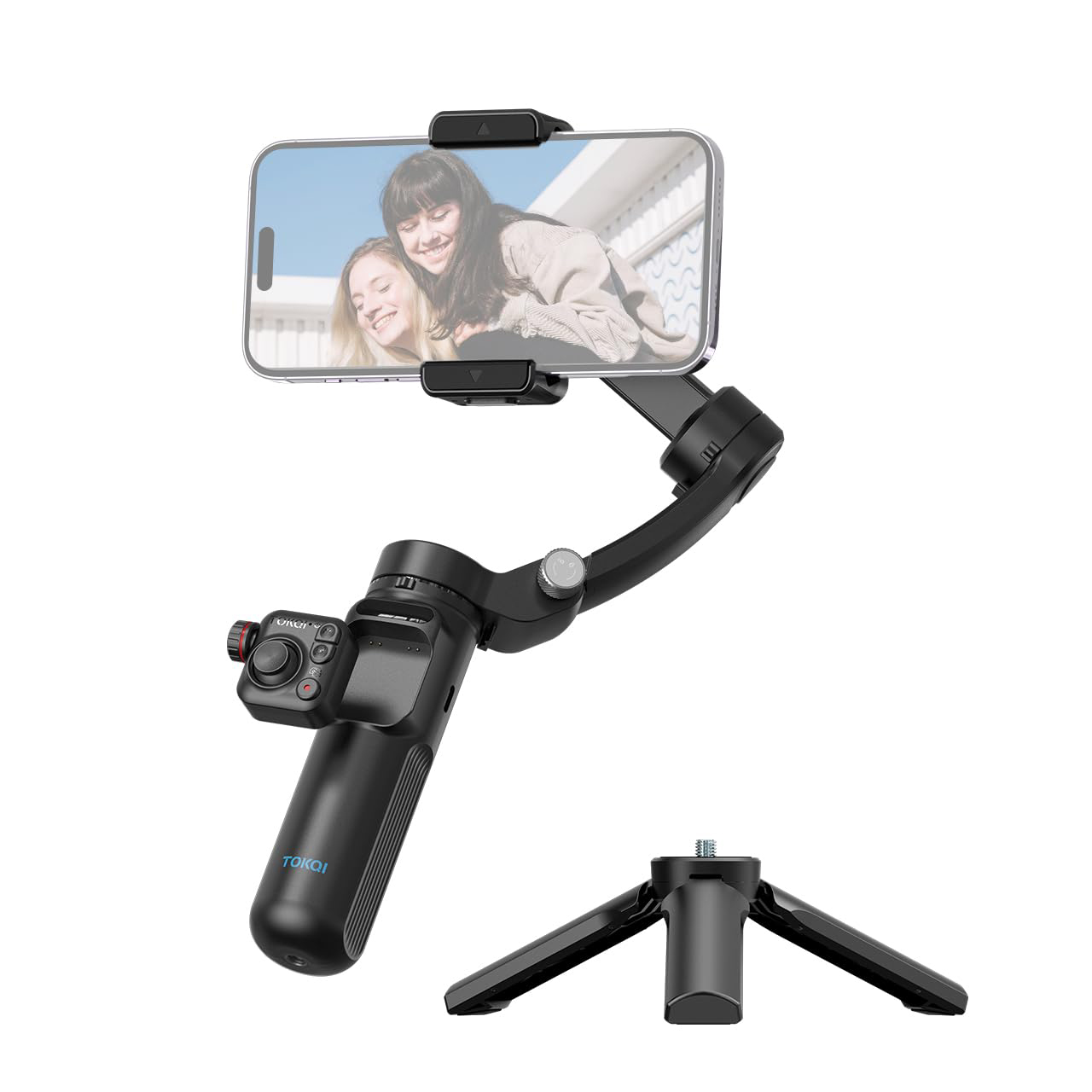 GIMBAL STABILIZER TOKQI M02 FOR MOBIL ANDROID & IOS مثبت تصوير ذكي للموبايل قابل للشحن ,Other Smartphone Acc