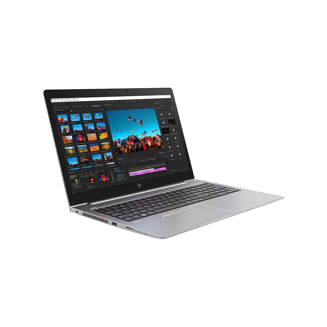 NOTEBOOK HP ZBOOK 15U G5  I7 8550U  UPTO 4GHz 8M  (4 Core) 8G DDR4  SSD 500G VGA REDEON PRO WX3100 2G IPS 15.6 FHD BACKLIGHT/Gray  مستعمل بطاريه ساعتين ,Used Laptops