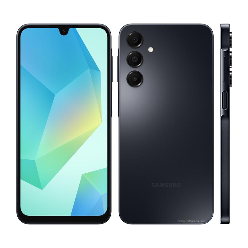 MOBILE PHONE SAMSUNG 6.7 OCTA CORE 2X2.2GHZ 4GB 128GB DUAL SIM GALAXY A16 BLACK ,Android Smartphone