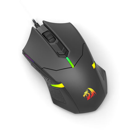 GAMING MOUSE REDRAGON M601 RGB CENTROPHORUS 2  UP TO 7200 DPI  MOUSE 6 PROGRAMMABLE KEYS 2 PROFILES FOR SETTING 1000HZ POLLING RATE 10G ACC USB, Mouse