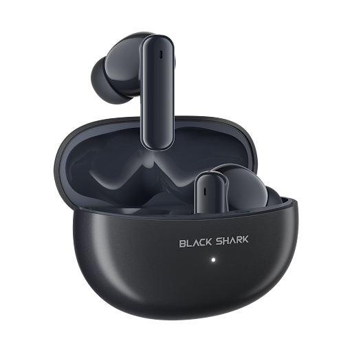 EARPHONES BLUETOOTH BLACK SHARK T13 ANC / BLACK -WHITE/ HIGH QUALITY سماعات بلوتوث عالية الجودة ,Smartphones & Tab Headsets