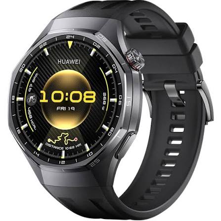 SMART WATCH ORIGINAL HUAWEI GT6 PRO 46MM TITANIUM ALLOY CASE ATM-B29 / BLACK وقت والتاريخ - المسافة المقطوعة - دقات القلب - عدد الخطوات - تنبيه مكالمة ,Other Smartphone Acc