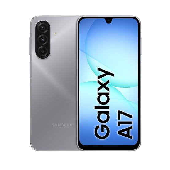 MOBILE PHONE SAMSUNG 6.7 OCTA CORE 2X2.2GHZ 6GB 128GB DUAL SIM GALAXY A17 SILVER ,Android Smartphone
