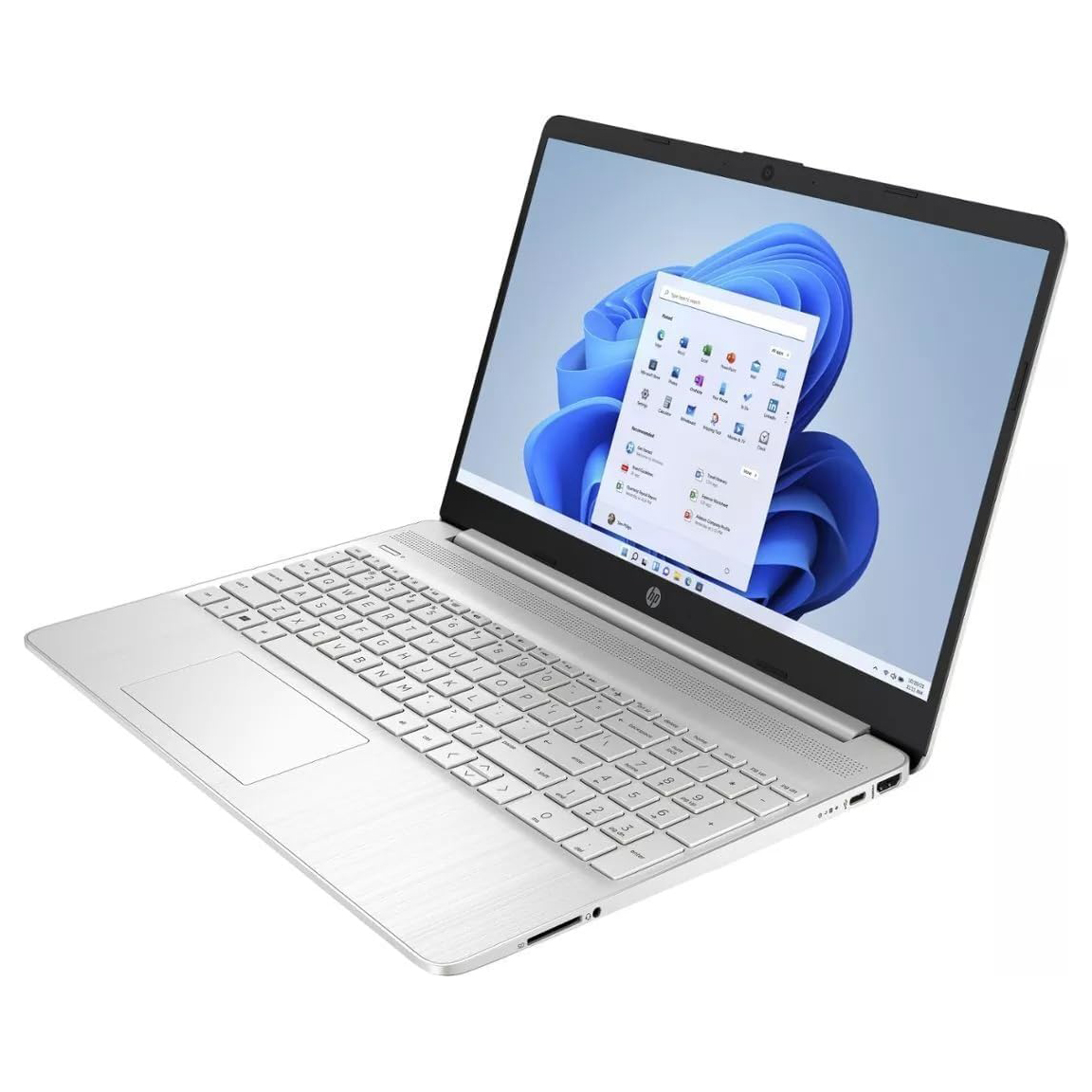 NOTEBOOK HP 15-FD0133WM I3 N305 UP TO 3.8 GHz 6M 8G SSD 256G VGA INTEL 15.6 WIN11 SILVER ,Laptop Pc