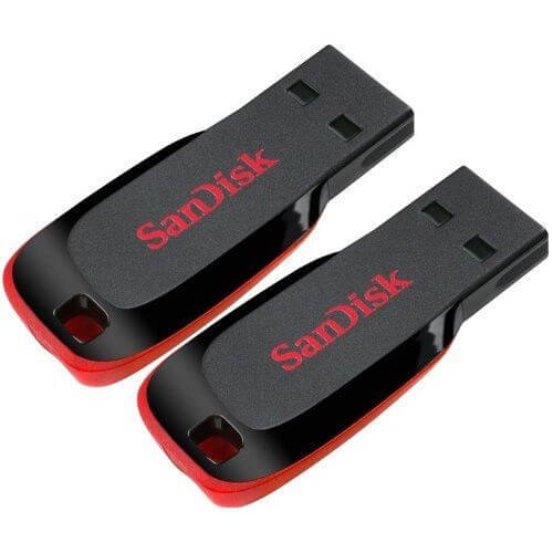 RAM USB 128GB FLASH SANDISK CRUZER BLADE ,Flash Memory